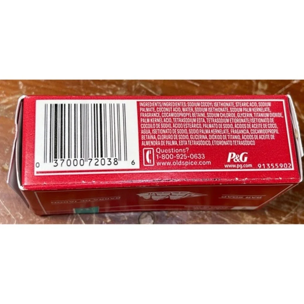 OLD‎ SPICE Fragrant Bar SOAP for Men Sport Scent 3.17 oz. Bath Soap (1 Bar)